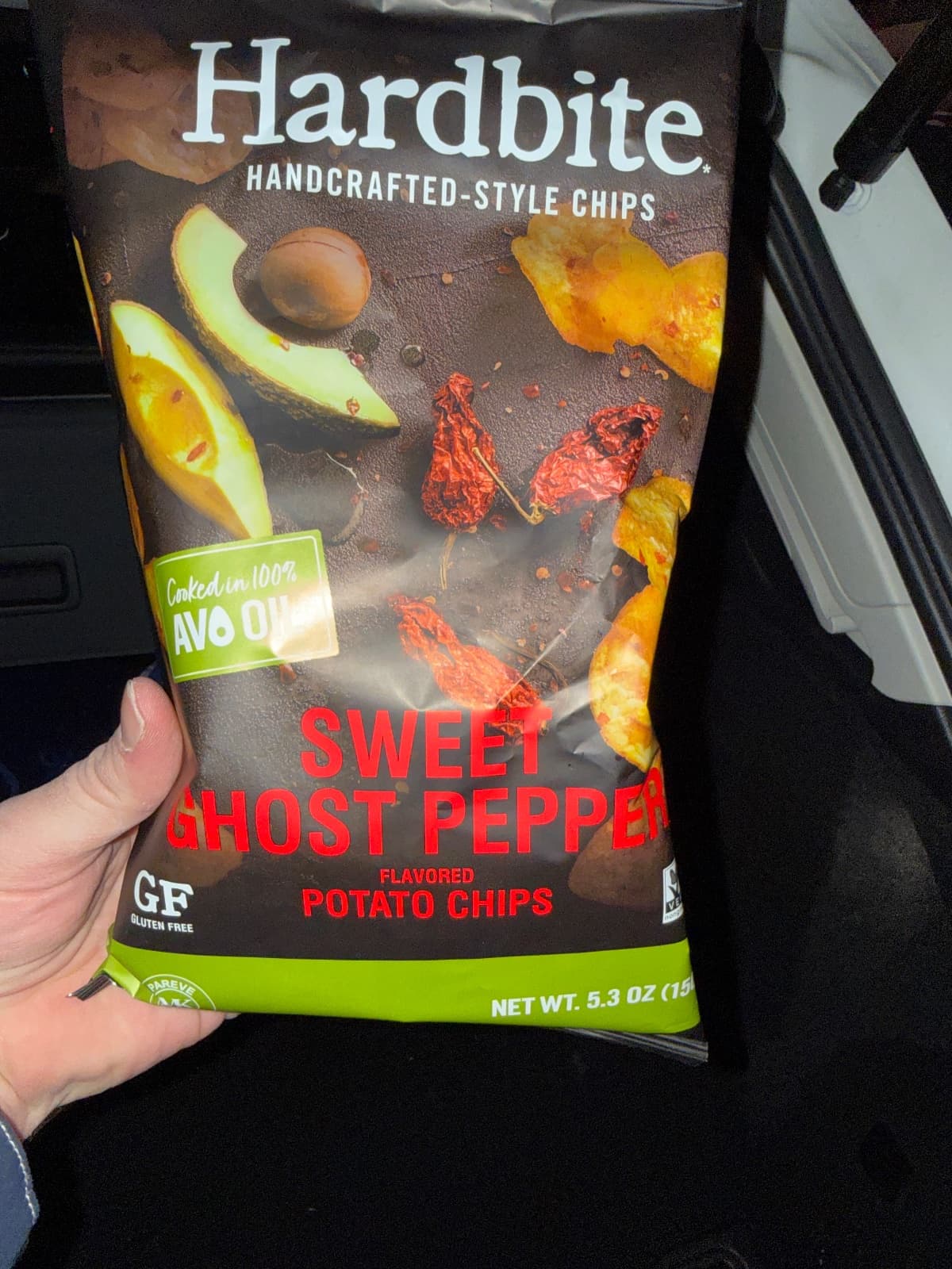 Hardbite Sweet ghost pepper bag