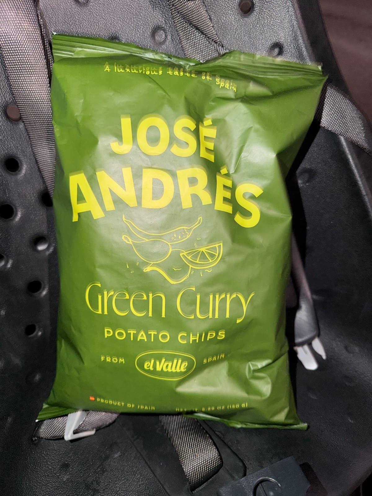José Andres Green curry bag